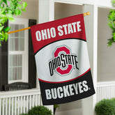 Ohio State University Suede House Flag - Home Collegiate