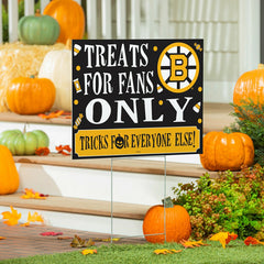 Boston Bruins Yard Sign, Halloween Treats for Fans - NHL Home