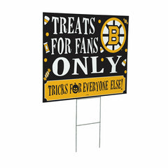 Boston Bruins Yard Sign, Halloween Treats for Fans - NHL Home