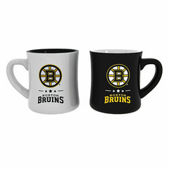 Boston Bruins 10oz Ceramic Cup Set, 2pc - NHL Home