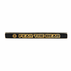 Boston Bruins Engraved Wood Sign, 1.5" x 18" - NHL Home