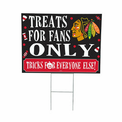 Chicago Blackhawks Yard Sign, Halloween Treats for Fans - NHL Home