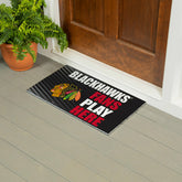 Chicago Blackhawks Fan Mat, 28"x16" - NHL