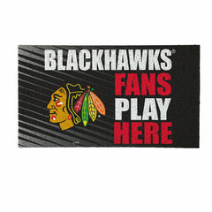 Chicago Blackhawks Fan Mat, 28"x16" - NHL