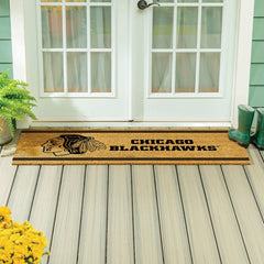Chicago Blackhawks Extra Large One Color Coir Mat, 60"x24" - NHL