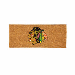 Chicago Blackhawks Extra Large Full Color Coir Mat, 60"x24" - NHL