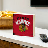 Chicago Blackhawks Plock, Down Home Fans, 6x6 - NHL Home