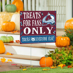 Colorado Avalanche Yard Sign, Halloween Treats for Fans - NHL Home
