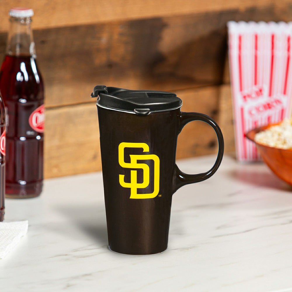 San Diego Boxed Travel Latte Cup, 17oz - Home MLB