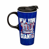 New York Giants, Travel Latte, Justin Patten Logo - Home NFL