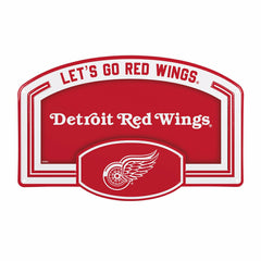 Detroit Red Wings USA Embossed Steel Wall Sign, 11" x 17" - NHL Home