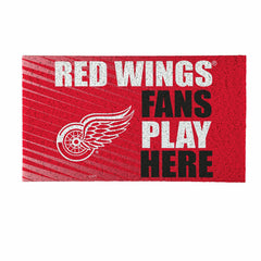 Detroit Red Wings Fan Mat, 28"x16" - NHL