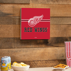 Detroit Red Wings Wood Wall Sign, 12x12 - NHL Home