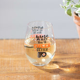 Philadelphia Flyers,17oz Boxed Stemless Glass - Home NHL