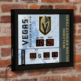 Scoreboard Wall Clock, Vegas Golden Knights - NHL Home