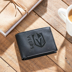 Vegas Golden Knights, Bi-Fold Wallet, Black - NHL Home