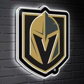 Vegas Golden Knights LED Wall Decor, Glazelite, Logo - NHL Home