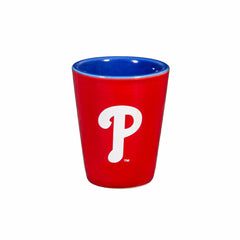 Philadelphia Phillies 4-Piece Ceramic 2oz. Shot Glass Set - Home MLB