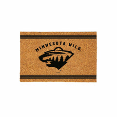 Minnesota Wild Large One Color Coir Mat, 36"x24" - NHL