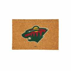 Minnesota Wild Large Full Color Coir Mat, 36"x24" - NHL