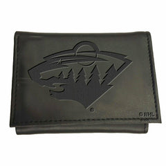 Minnesota Wild, Tri-Fold Wallet, Black - NHL Home