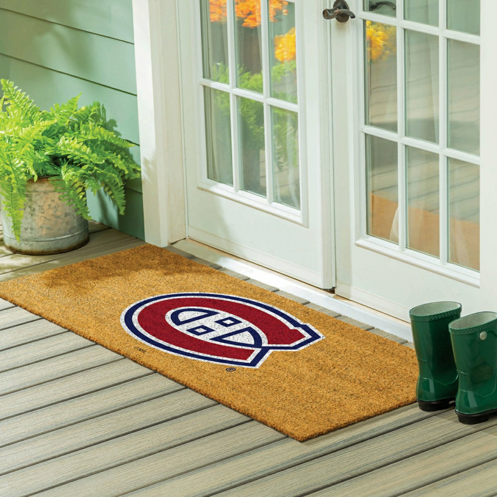 Montreal Canadiens Extra Large Full Color Coir Mat, 60"x24" - NHL