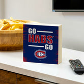 Montreal Canadiens Plock, Down Home Fans, 6x6 - NHL Home