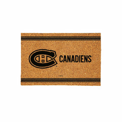 Montreal Canadiens Large One Color Coir Mat, 36"x24" - NHL
