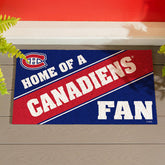 Montreal Canadiens, PVC Mat COLOR, Home of a Fan - NHL