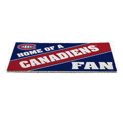 Montreal Canadiens, PVC Mat COLOR, Home of a Fan - NHL