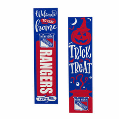New York Rangers 47" Double Sided Leaner, Halloween - NHL Home