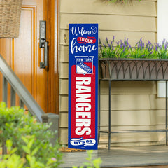 New York Rangers 47" Double Sided Leaner, Halloween - NHL Home