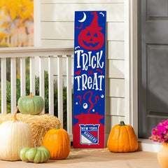 New York Rangers 47" Double Sided Leaner, Halloween - NHL Home