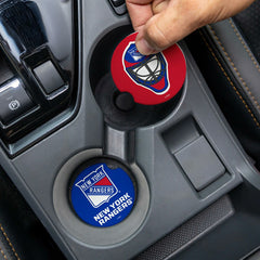 New York Rangers Car Coaster Set, 2pc - NHL Home