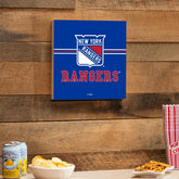 New York Rangers Wood Wall Sign, 12x12 - NHL Home