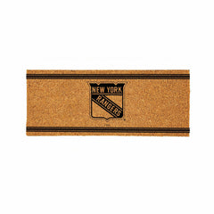 New York Rangers Extra Large One Color Coir Mat, 60"x24" - NHL