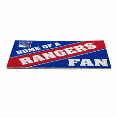 New York Rangers, PVC Mat COLOR, Home of a Fan - NHL