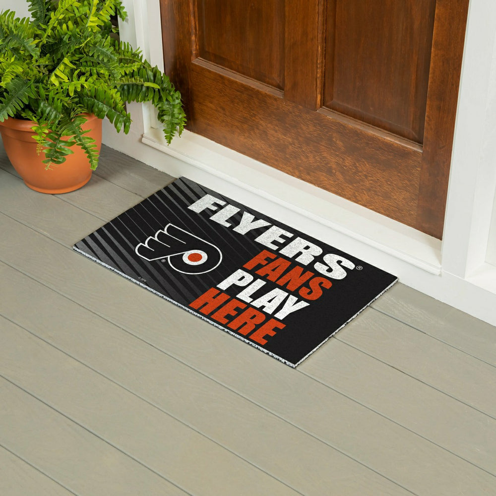 Philadelphia Flyers Fan Mat, 28"x16" - NHL