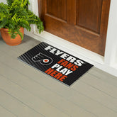 Philadelphia Flyers Fan Mat, 28"x16" - NHL