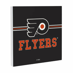 Philadelphia Flyers Wood Wall Sign, 12x12 - NHL Home