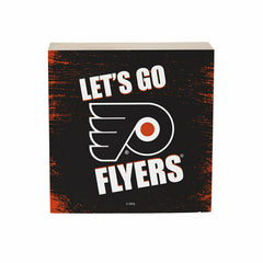 Philadelphia Flyers Plock, Down Home Fans, 6x6 - NHL Home