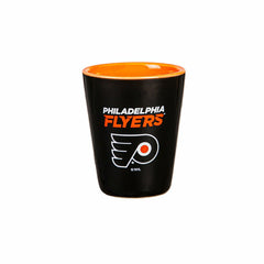 Philadelphia Flyers 4-Piece Ceramic and Glass 2oz. Shot Glass Set - NHL Home
