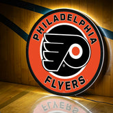 LED Wall Decor, Round, Philadelphia Flyers - NHL Home