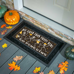 Pittsburgh Penguins Flocked Coir Halloween Sassafras Switch Mat, 22"x1 - NHL
