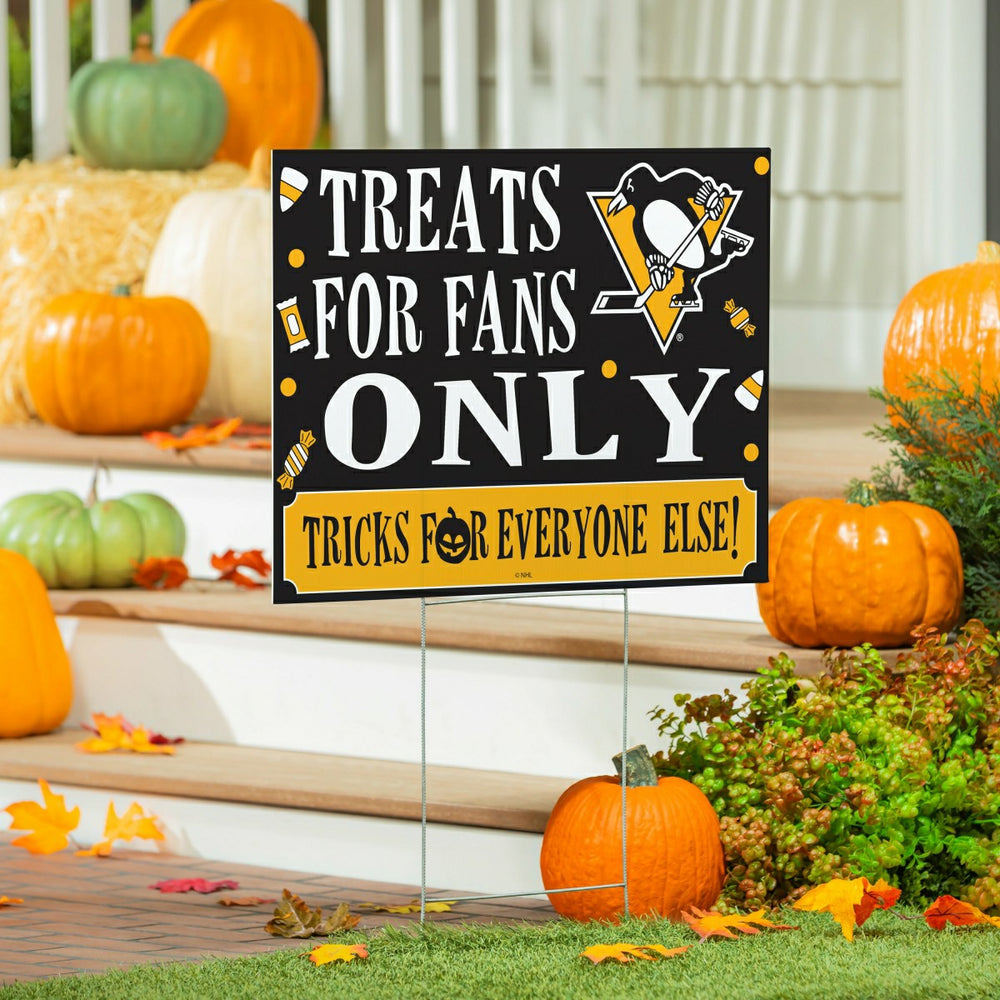 Pittsburgh Penguins Yard Sign, Halloween Treats for Fans - NHL Home