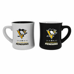 Pittsburgh Penguins 10oz Ceramic Cup Set, 2pc - NHL Home