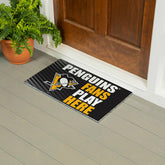 Pittsburgh Penguins Fan Mat, 28"x16" - NHL