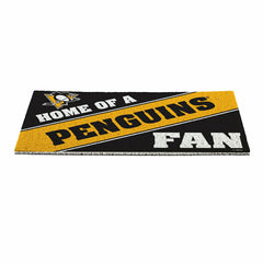 Pittsburgh Penguins, PVC Mat COLOR, Home of a Fan - NHL