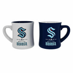 Seattle Kraken 10oz Ceramic Cup Set, 2pc - NHL Home