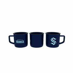 Seattle Kraken Ceramic Camp Cup with Enamel Finish, 14oz - NHL Home